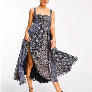 Free People Come Together midi dress